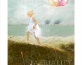 Windy beach series  of prints     'The Summer Wind'