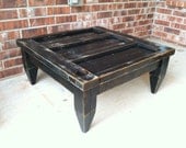 Coffee Table made from repurposed front door