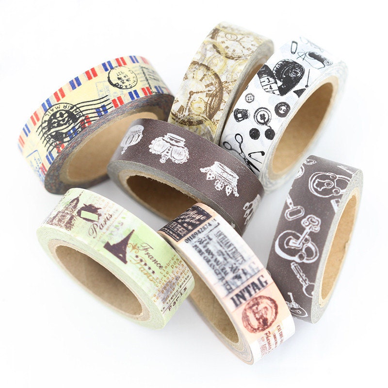 Vintage Style Washi Tape
