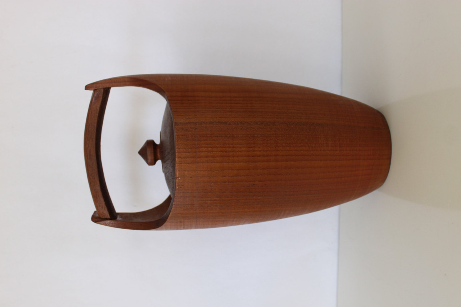 Midcentury Danish Teak Ice Bucket. - athomemodern