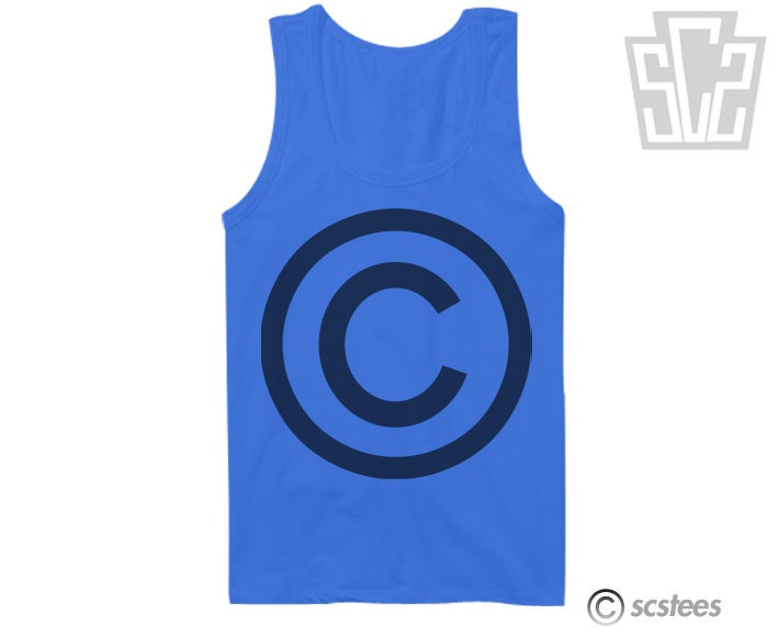 Copyright Symbol Tank Top x Singlet - 039
