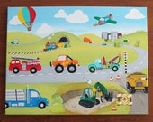 Vehicles and construction painting