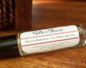 Vegan- Mediterranean Fig Perfume Oil- Moroccan fig, honey, musk, apricots- Roll On Perfume