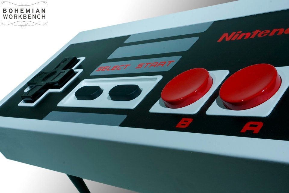Nintendo Controller Coffee Table - FUNCTIONAL