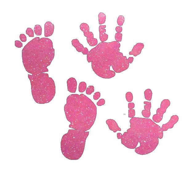 baby hands and feet clipart - photo #12