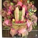 Easter Hat Wreath