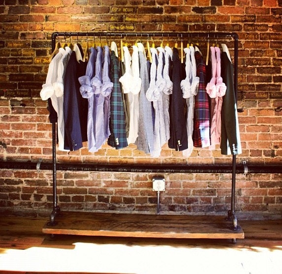 Large Industrial Garment Rack