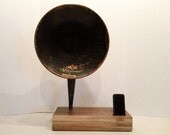 Straight Neck Magnavox Acoustic iPhone Speaker Dock -Ready to Ship-