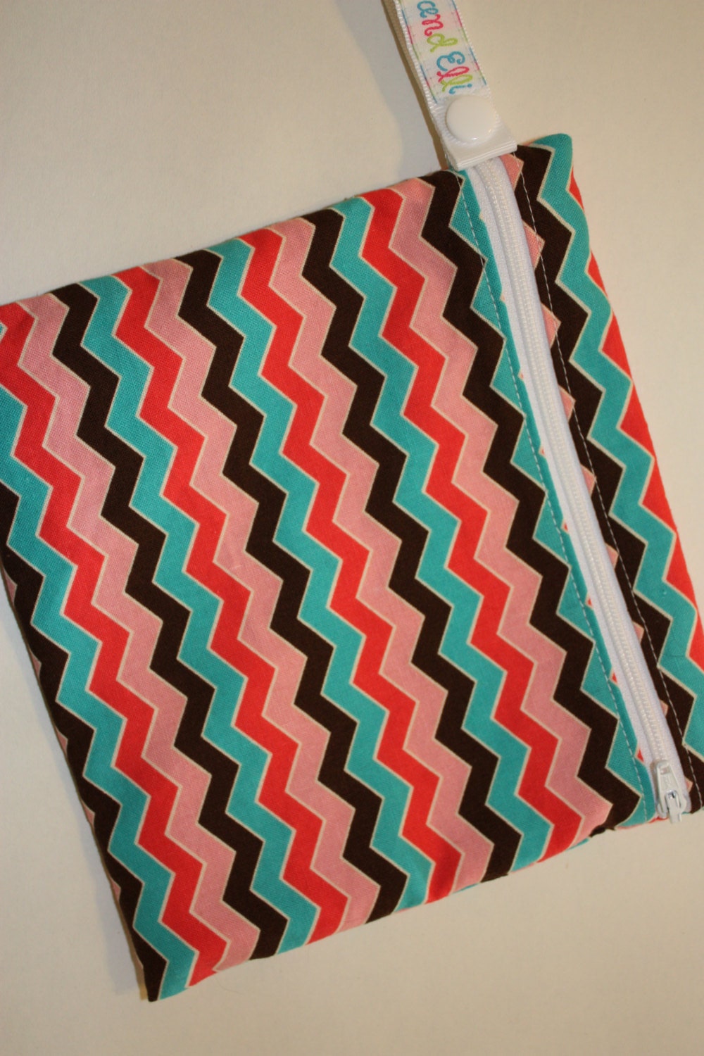 Reusable Sandwich Bag Multi Chevron