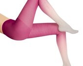 Gradient Tights,Fuchsia,Woman,Girl.