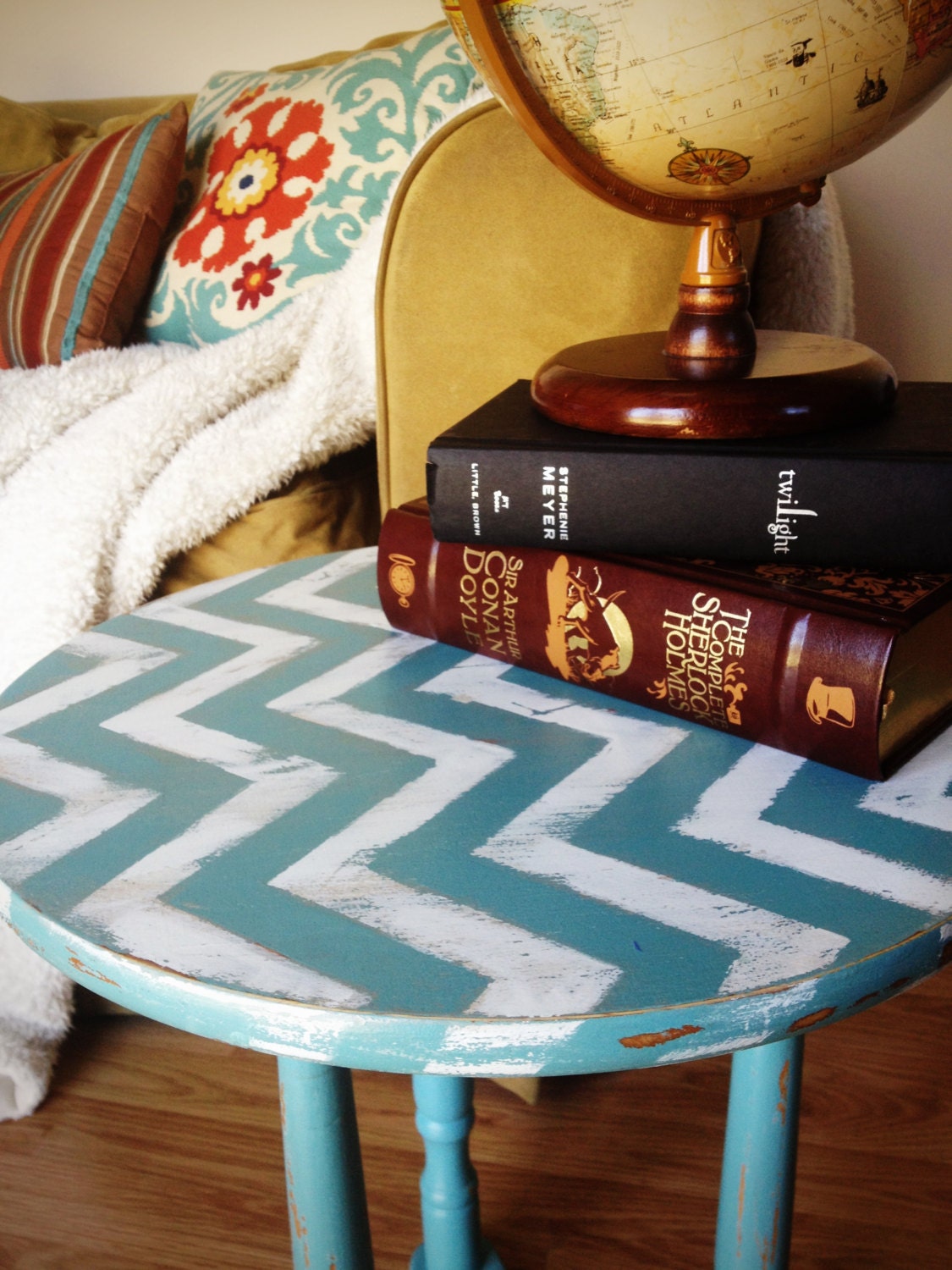 Chevron Accent Table