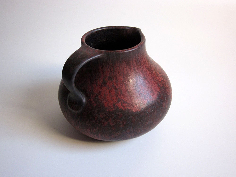Jug / handled vase by Steuler (West German Pottery)