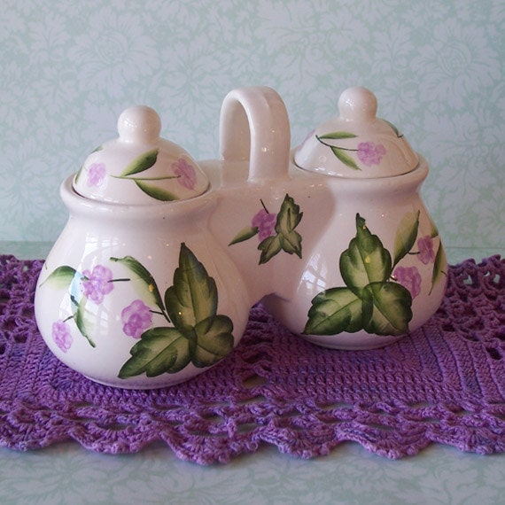 Designpac Inc. Ceramic Double Jelly Jar by CountryTrlCollection