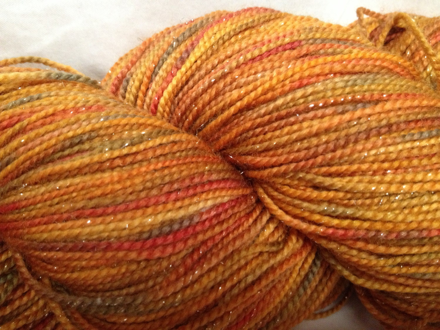 Doctor Who Inspired - Hand-Dyed Sparkle Sock Yarn - Gallifrey