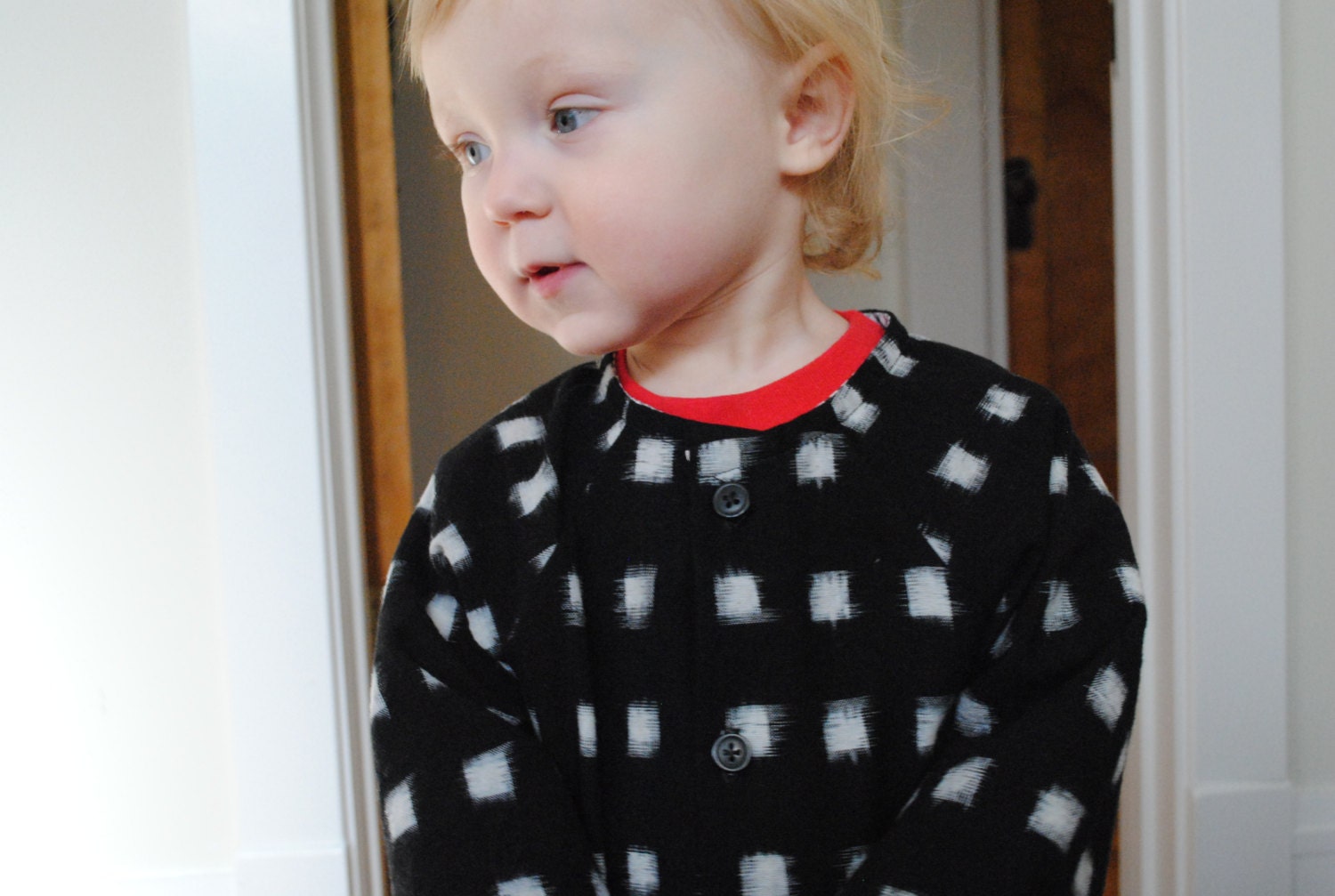 Unisex jacket, long-sleeve toddler shirt, 100% cotton