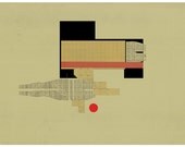Abstract collage, Abstract composition 69