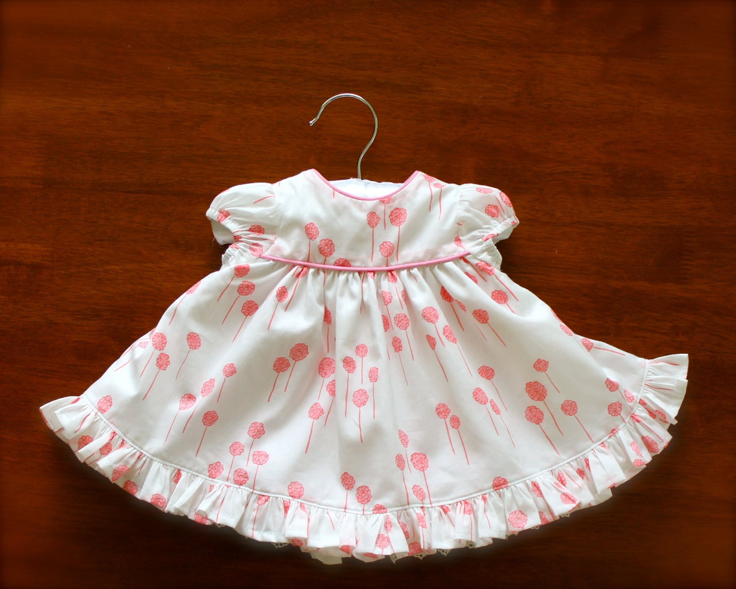 Berries in Rose Baby Girl Dress (0-3 Month)