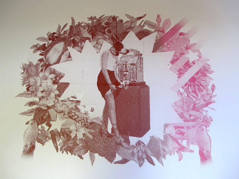 Flamingo Inn: Handmade screen prints in top quality paper