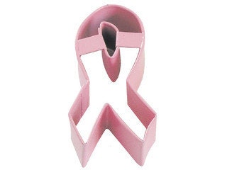 Awareness Ribbon Cookie Cutter, Resin Coated Cookie Cutter