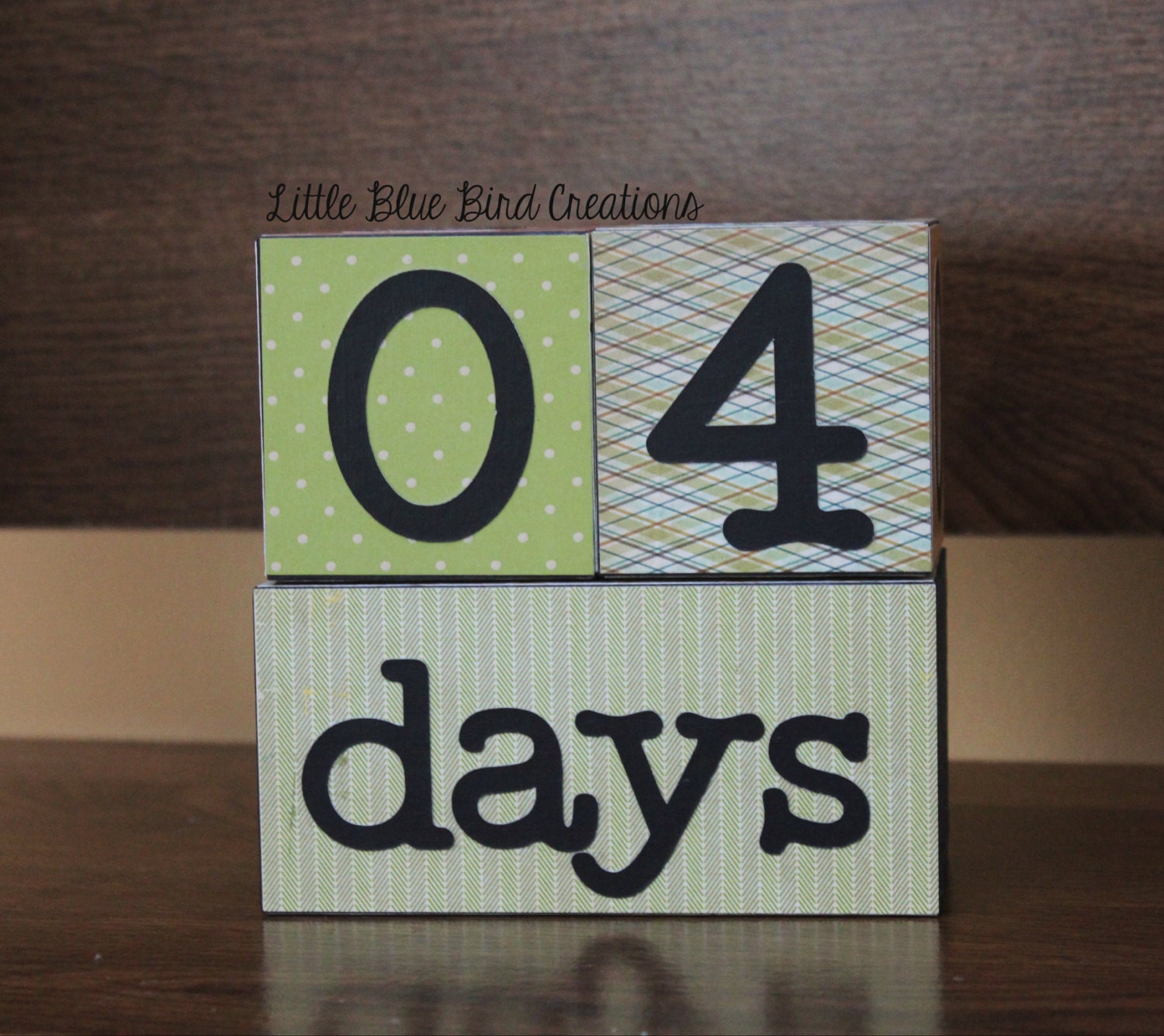 Childrens age blocks custom wood blocks photography prop birthday decor nursery decor