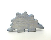 Toy Stegosaurus - Wooden Dinosaur Toy -  Wooden Stegosaurus