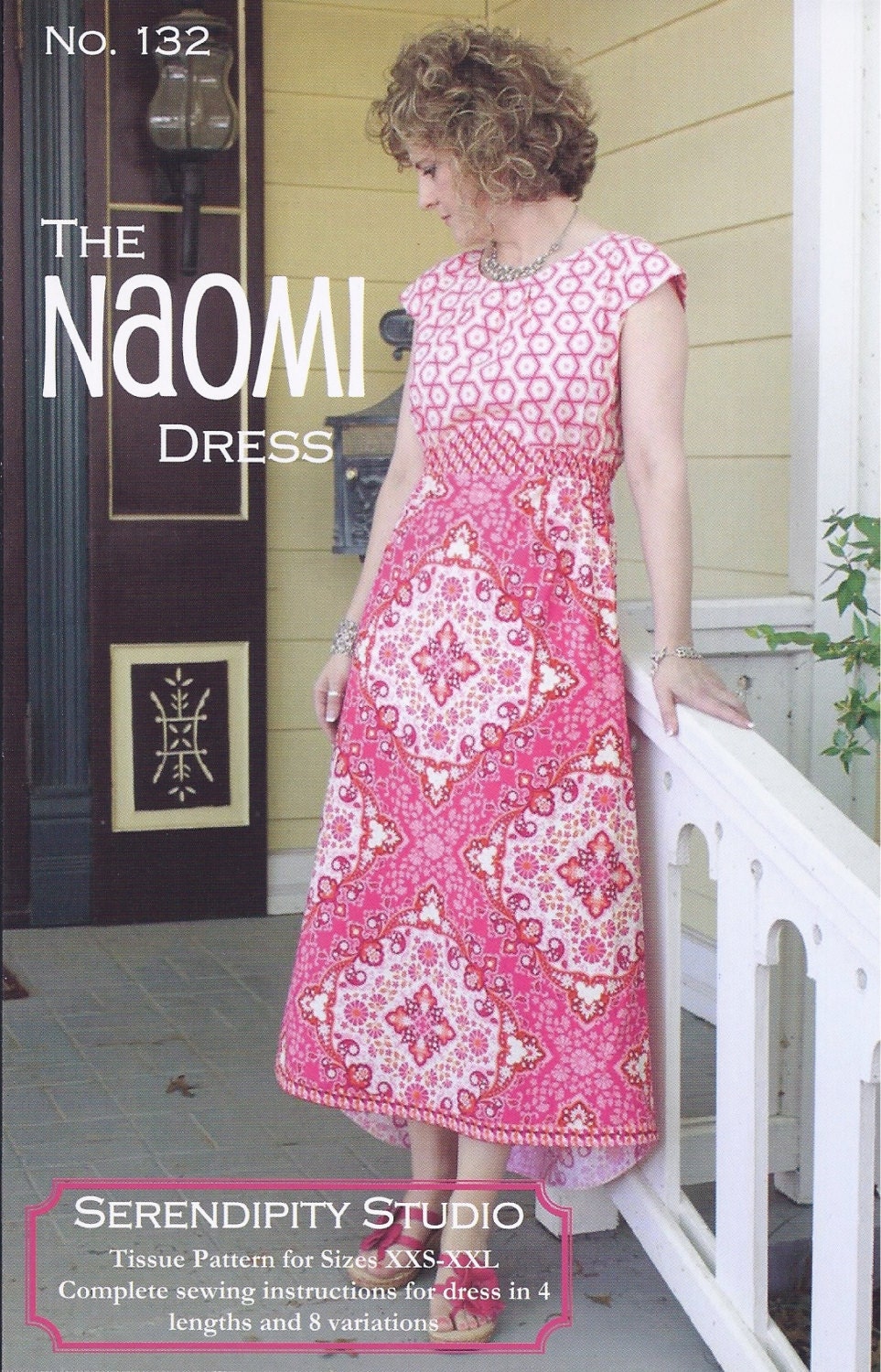 NAOMI DRESS (8 variations/4 lengths) pattern by Serendipity Studio sizes xxs-xxl