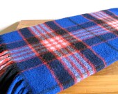 Plaid Wool Blanket/Throw