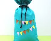 Birthday Gift Bag : Reusable Gift Bag in Turquoise Il_170x135