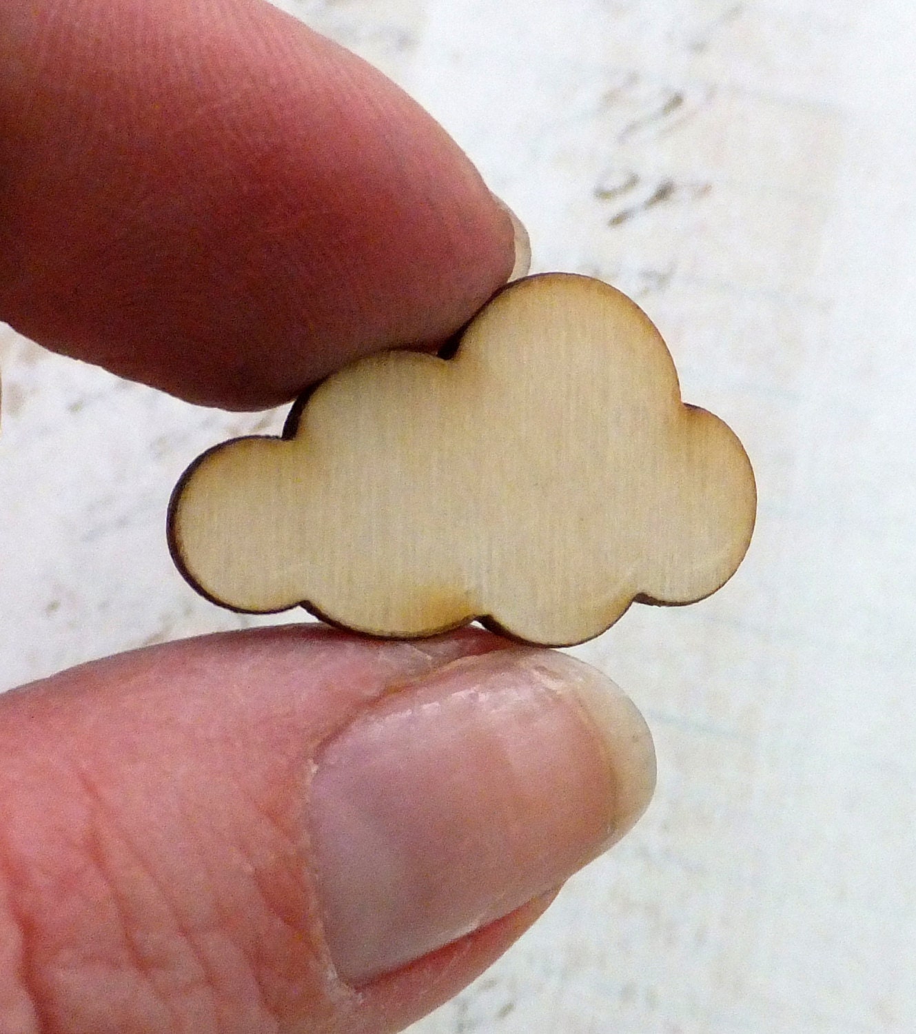 12 Cute Puffy Wood CLOUDS