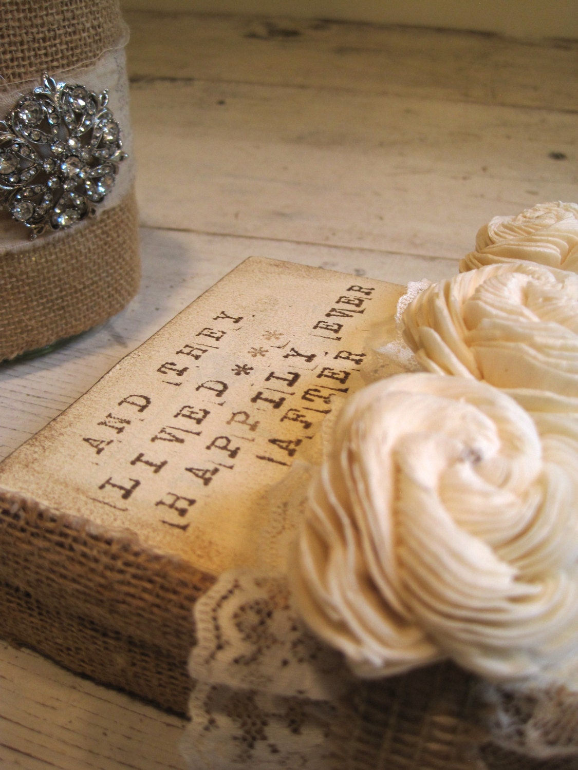 Vintage Table Numbers- Wedding Table Decorations