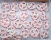 Twisty Pretzels Dipped in chocolate-  Chocolate Favors - Party Favors