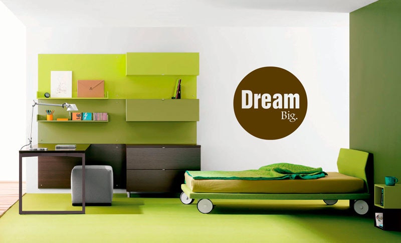 SALE - GRADUATION Gift - LARGE 22 x 22 Dream Big  Girls or Boys Teen Bedroom Vinyl Wall Quote Art Decal Sticker Room Decor