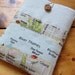 Kindle paperwhite sleeve / kindle touch / kindle 4 cover in London, England Map Fabric