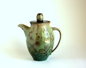 Emerald Crystalline Teapot
