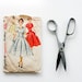 Vintage 1955 Simplicity Dress Pattern No. 1076 - One Piece Dress Pattern, Mad Men Fashions, Short Sleeve Summer Dress