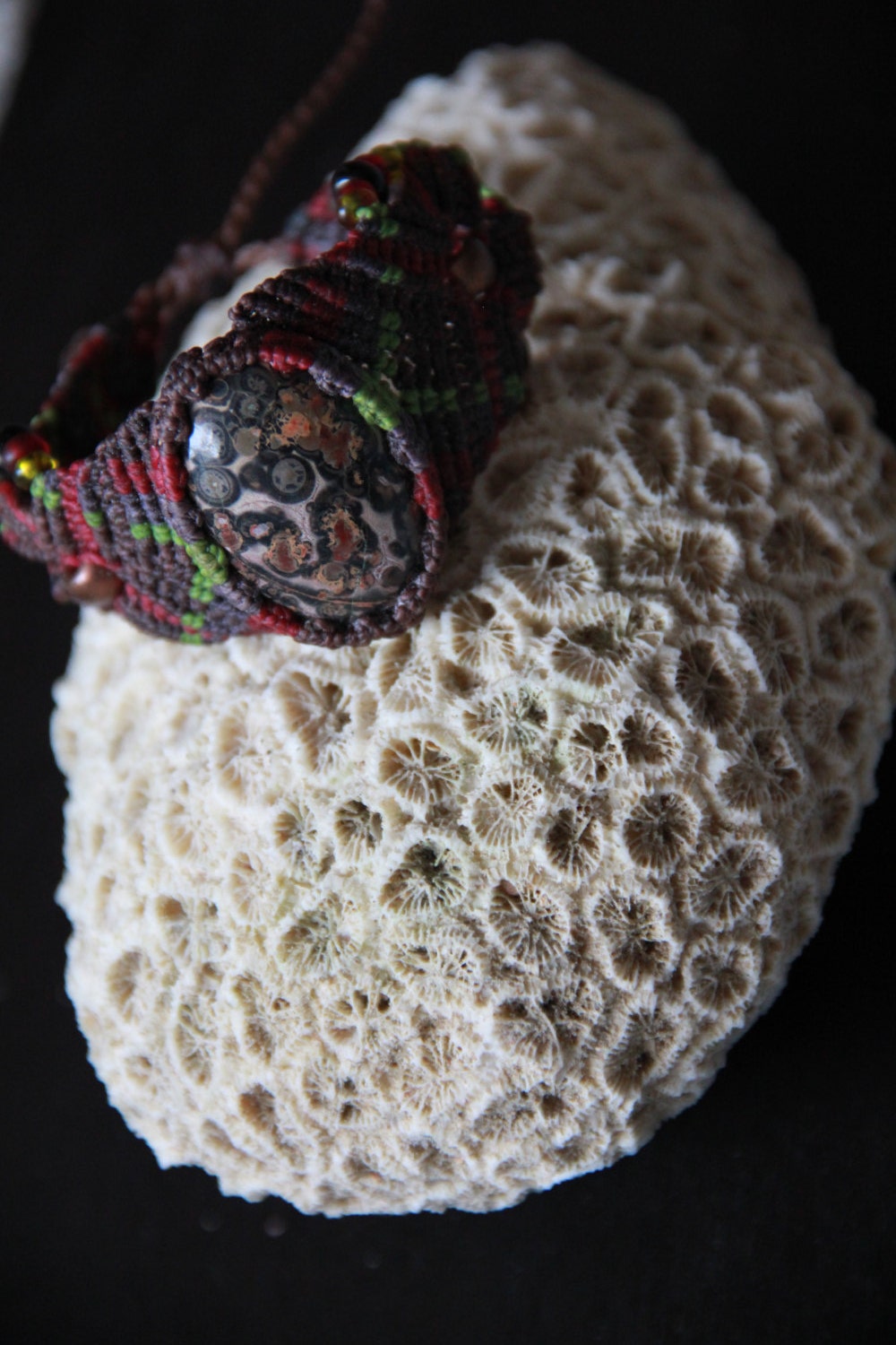 bracelet with jasper