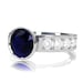 Blue sapphire engagement, white gold, White sapphire, engagement ring, blue, solitaire, bezel, wedding ring, sapphire