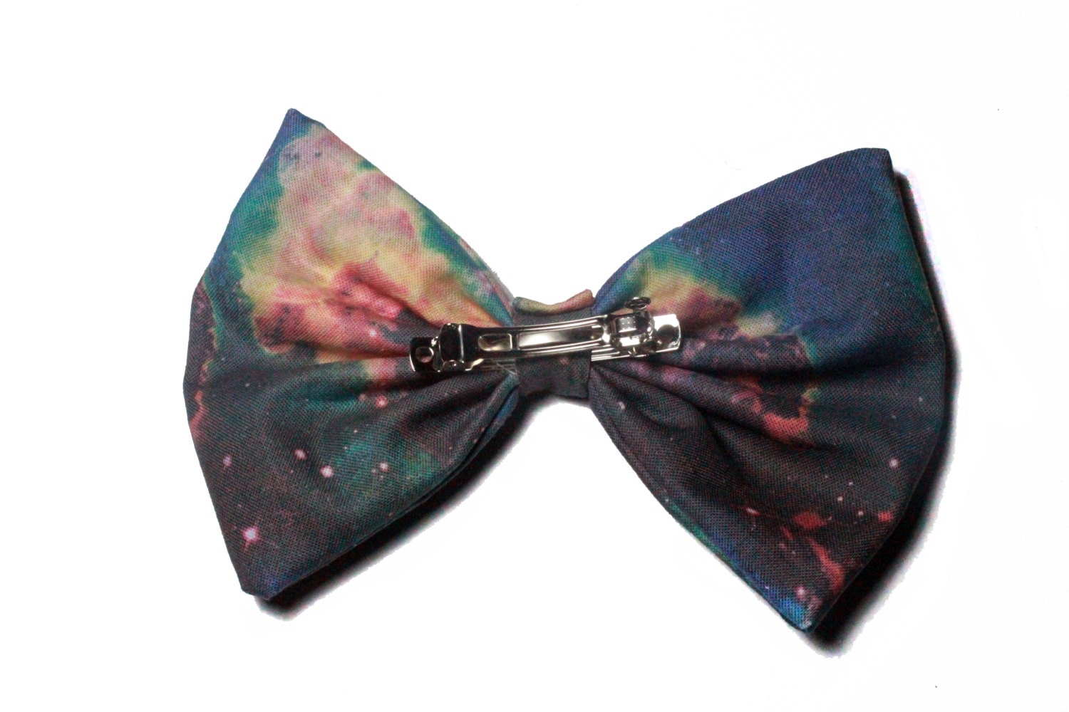 Galaxy Printed Hair Bow (S, M, or L) (version 2)