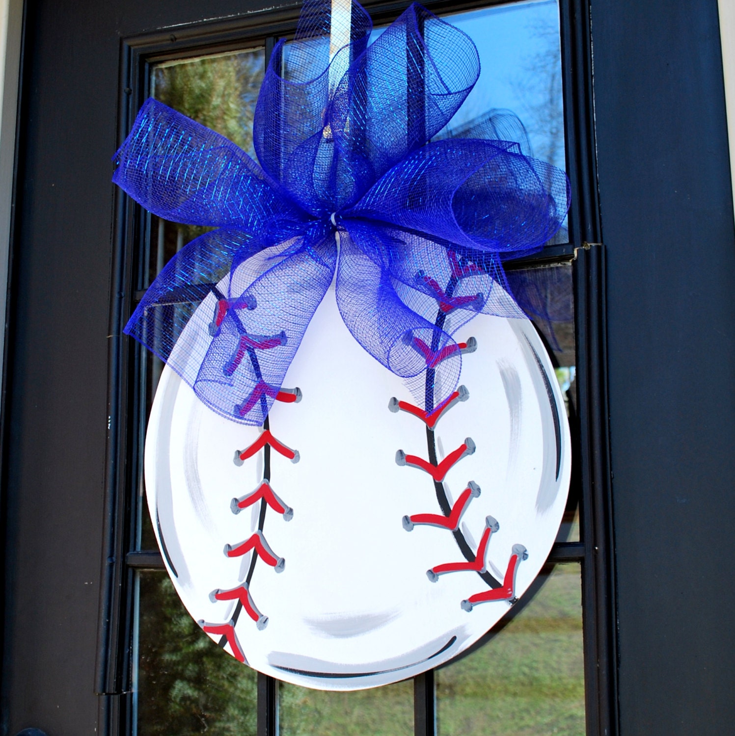 Door Hanger: Baseball, Softball, Baseball Wall Decor, Sports Decor
