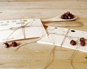 Recipe cards - set of 10 cards - 2 colors