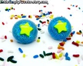 Candy Glitter Dome Resin Stud earrings- made with real candy