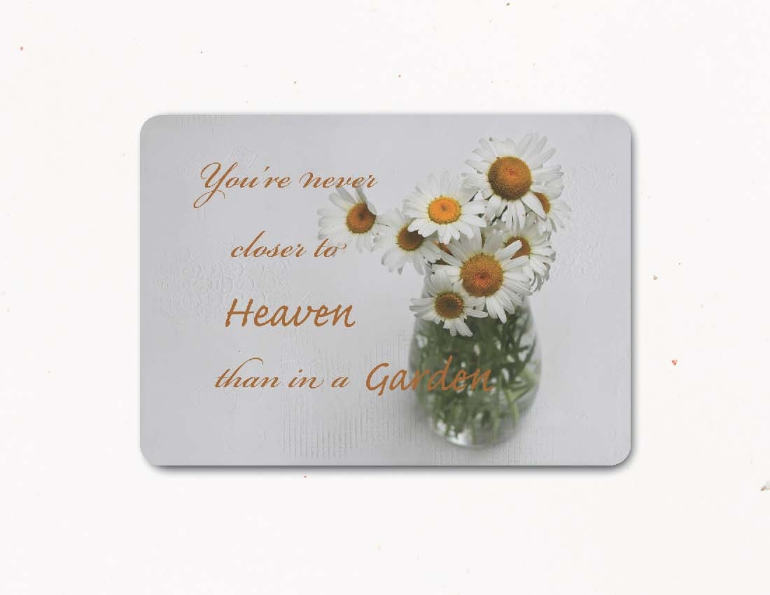 FRIENDSHIP DAISIES, Thank You, Greeting Card, Photo, Handmade