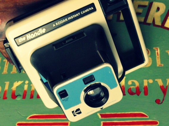 Vintage Camera, Kodak Instamatic, The Handle