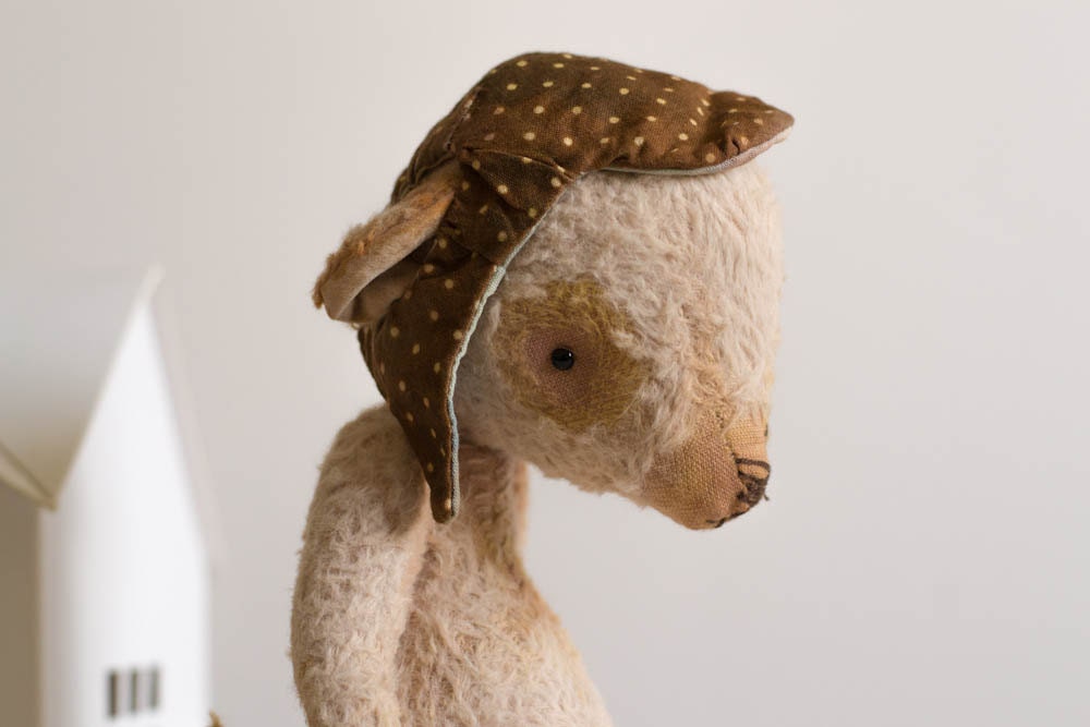 Teddy  Bear Gleb - Stuffed Bears - Soft Toys - Artist Teddy Bear
