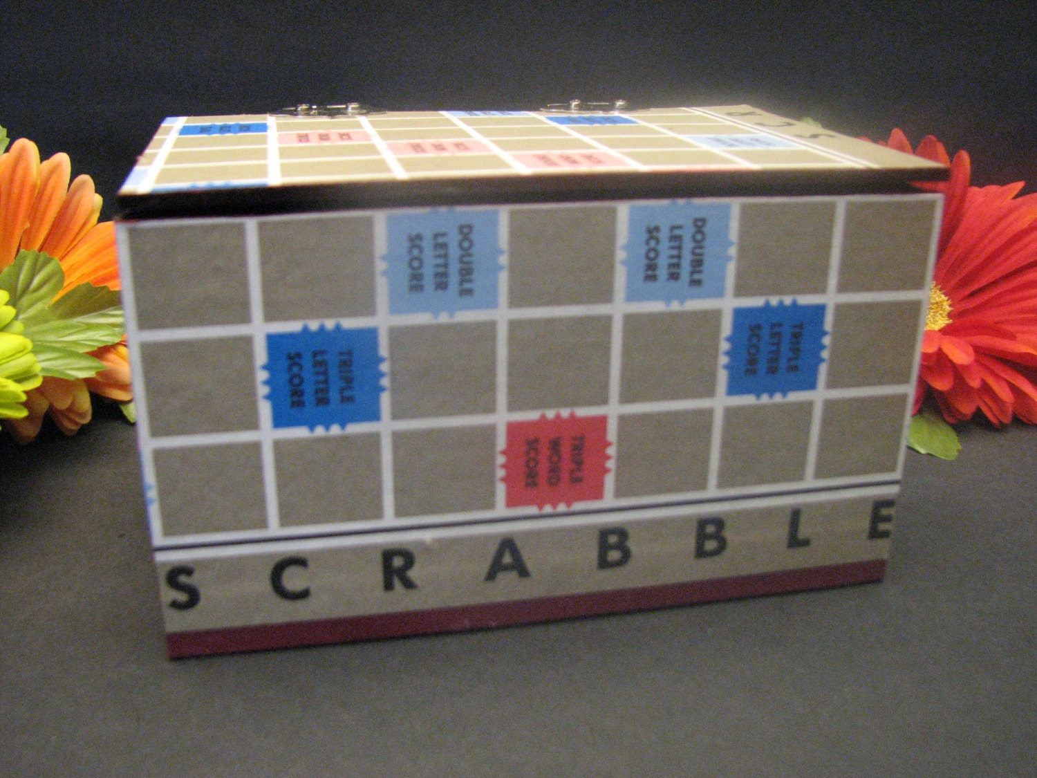 Scrabble Game Board Keepsake Box