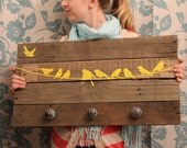 Reclaimed Wood Coat Rack (Made to Order)