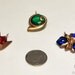 Legend of Zelda Spiritual Stones Set of Charms, Ocarina of Time