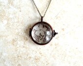 Vintage Lace Locket by Heron and Lamb