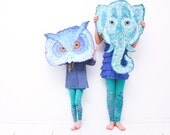 Mint green diamond- children leggings