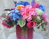 Silk Floral Special Occasion Get Well Happy Birthday Gift Arrangement